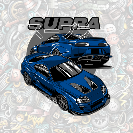 Blue supra